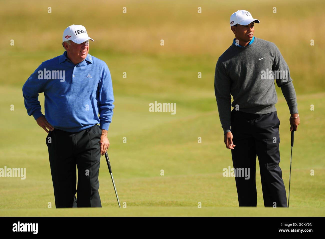 Golf - l'Open Championship 2010 - Aperçu - Jour deux - St Andrews Old Course Banque D'Images