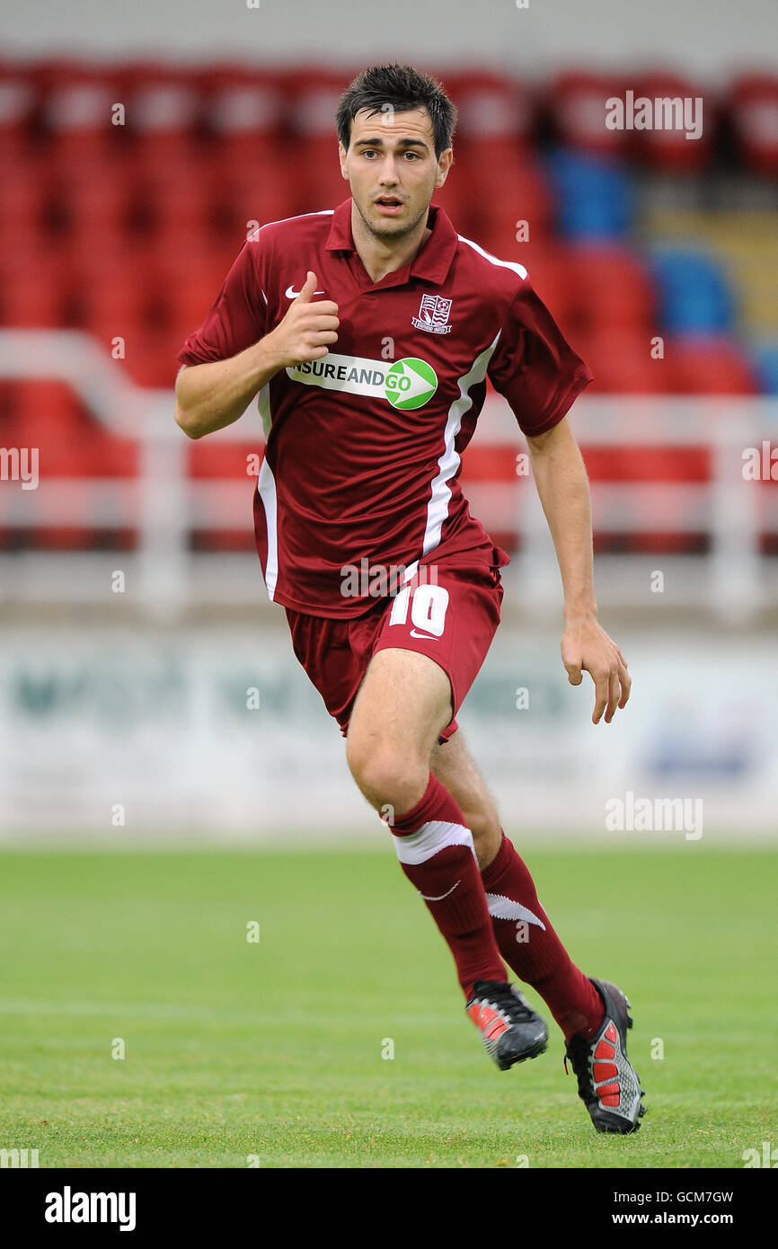 Football - pré-saison amical - Rusden et Diamons v Southend United - Nene Park.Matt Paterson, Southend United Banque D'Images