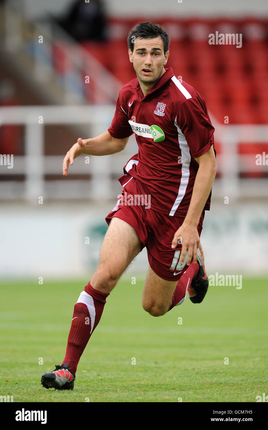 Football - pré-saison amical - Rusden et Diamons v Southend United - Nene Park.Matt Paterson, Southend United Banque D'Images