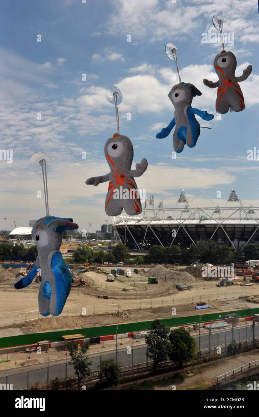 Peluche Mandeville Londres 2012 - Mascotte Officielle Jeux Olympiques Et Paralympiques