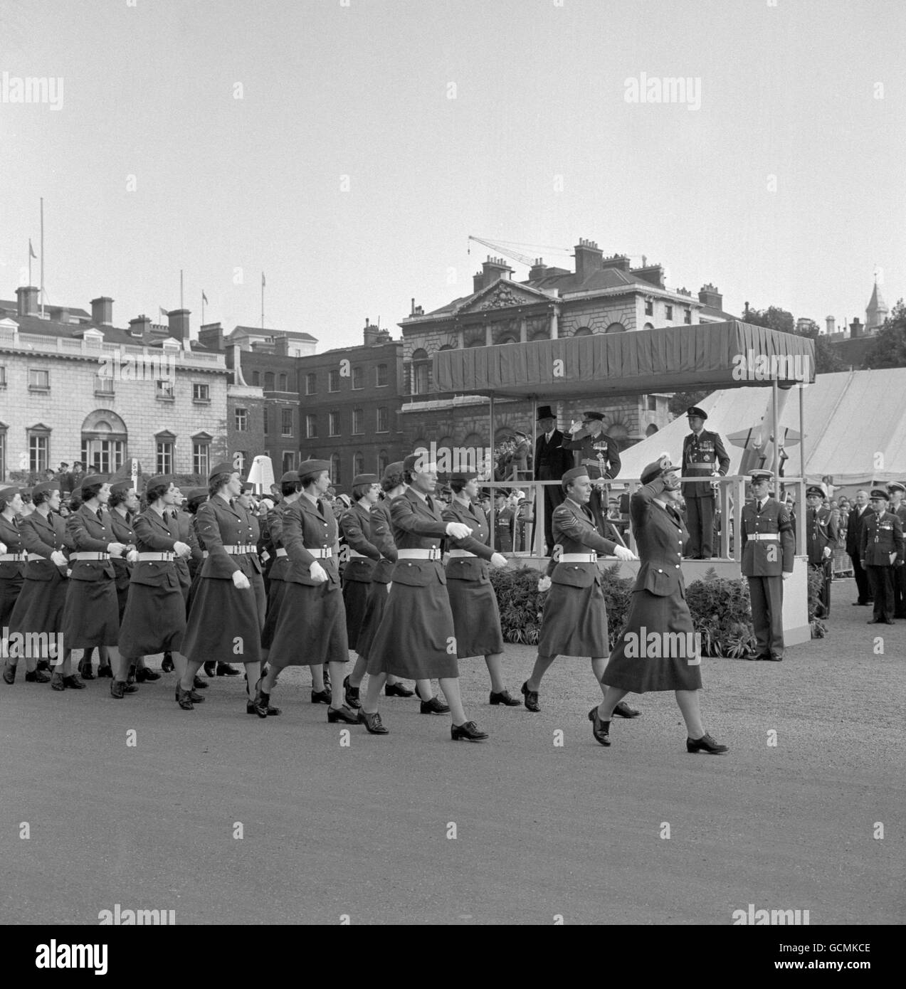 Conflit et militaires - La Seconde Guerre mondiale Bataille de Grande-Bretagne 20e anniversaire Parade - Londres Banque D'Images