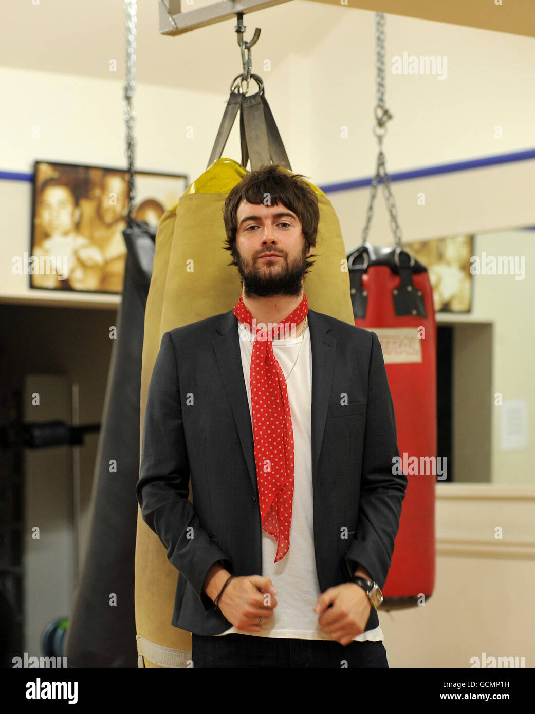 Liam Fray Gig - Salford Banque D'Images