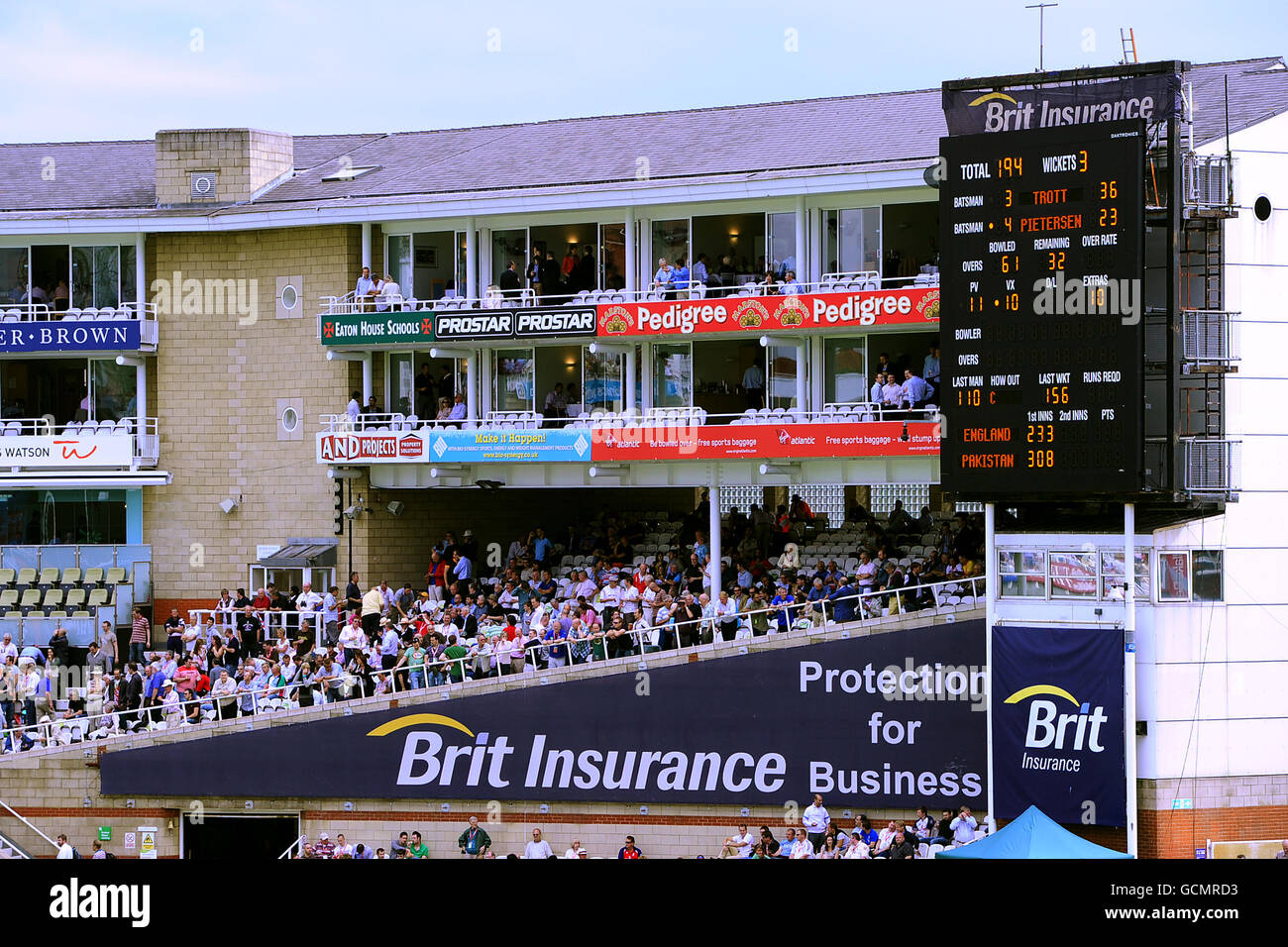 Cricket - npower Troisième Test - Day 3 - Angleterre v Pakistan - Le Brit Oval Assurance Banque D'Images