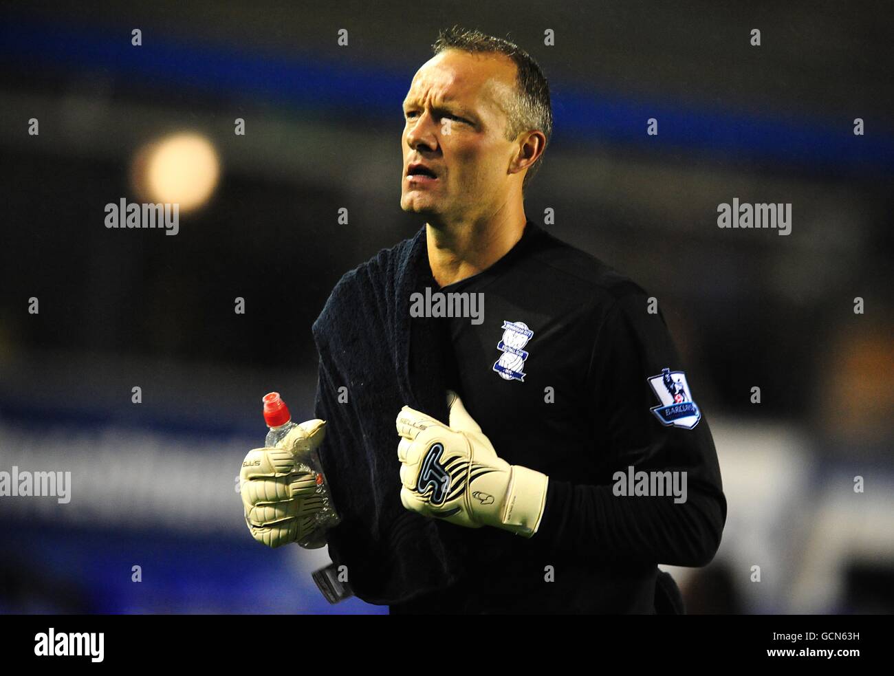 Football - Carling Cup - deuxième tour - Birmingham City v Rochdale - St Andrew's. Maik Taylor, gardien de but de Birmingham Banque D'Images