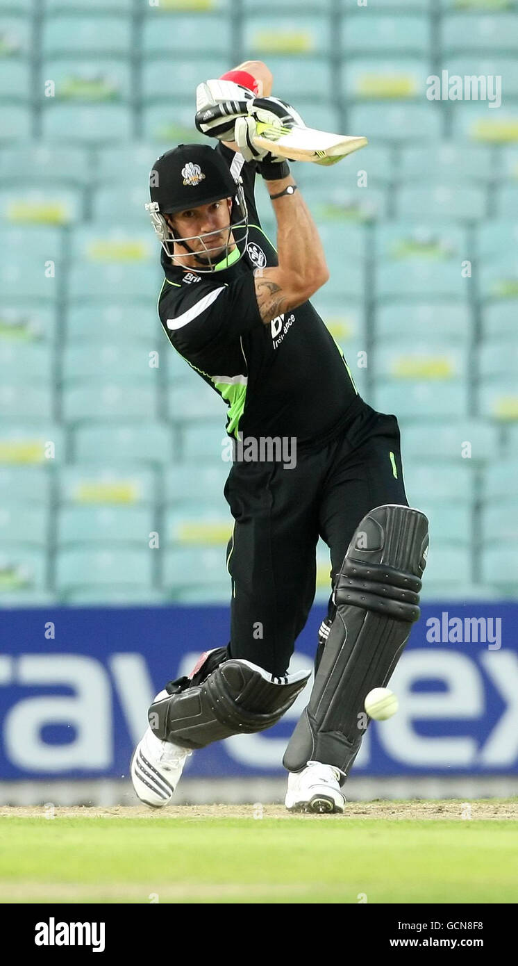 Football - Clydesdale Bank 40 - Groupe A - Surrey v - Worcestershire la Brit Oval Assurance Banque D'Images