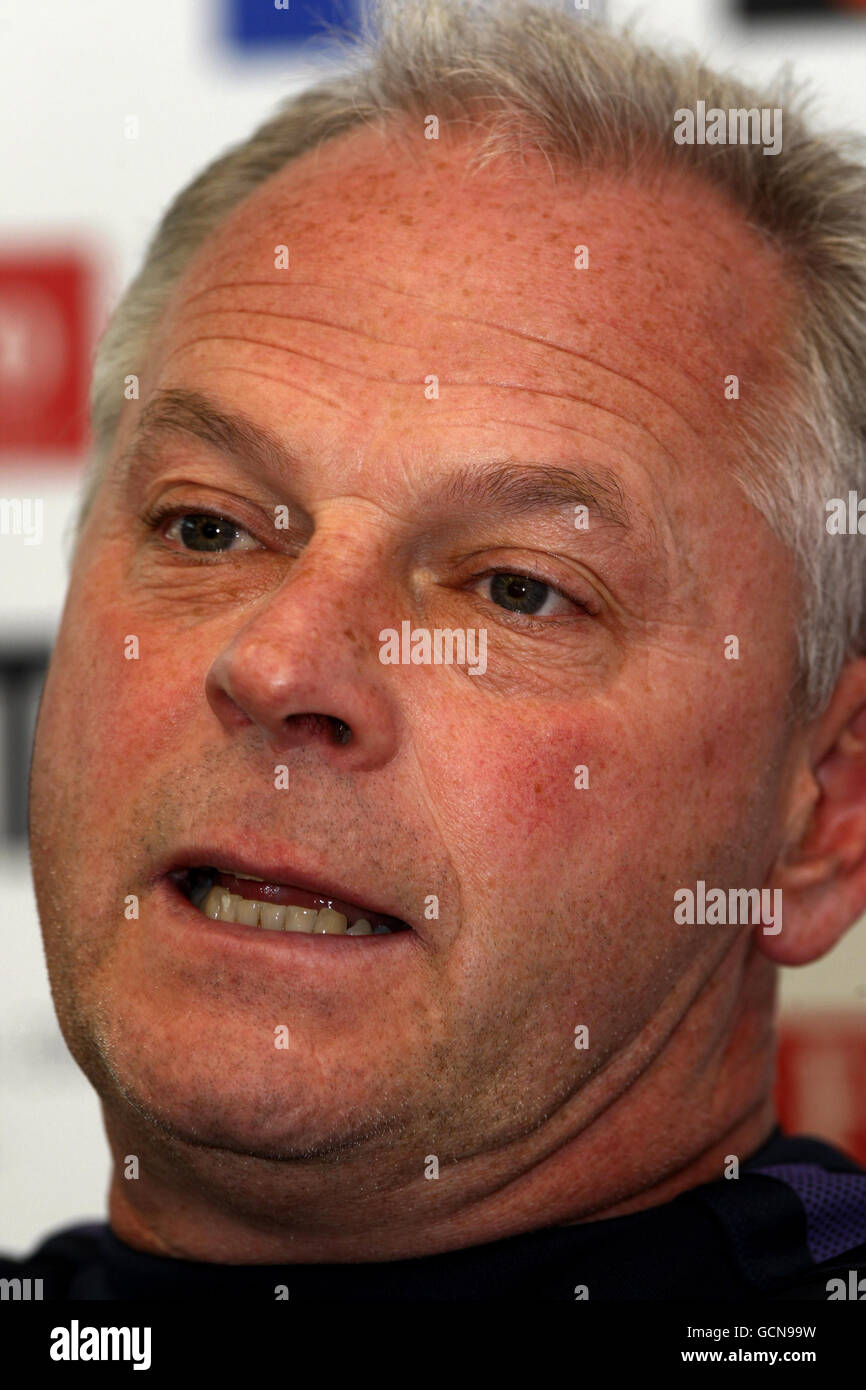 Aston Villa Football - Conférence de presse - Bodymoor Heath complexe de formation Banque D'Images