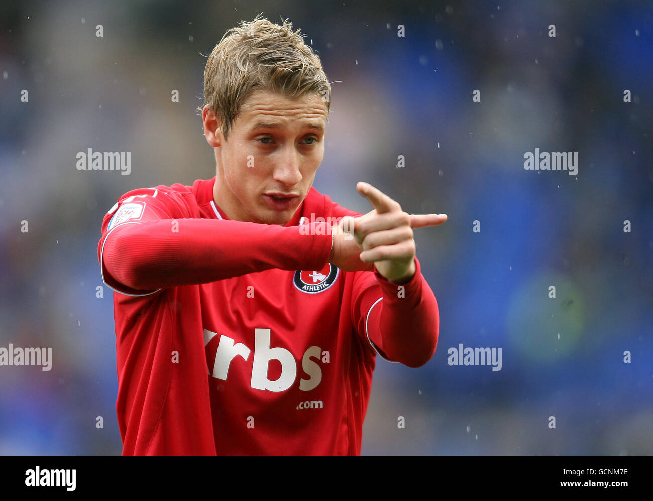 Football - npower football League One - Tranmere Rovers / Charlton Athletic - Prenton Park.Lee Martin de Charlton Athletic pendant le match contre Tranmere Rovers Banque D'Images