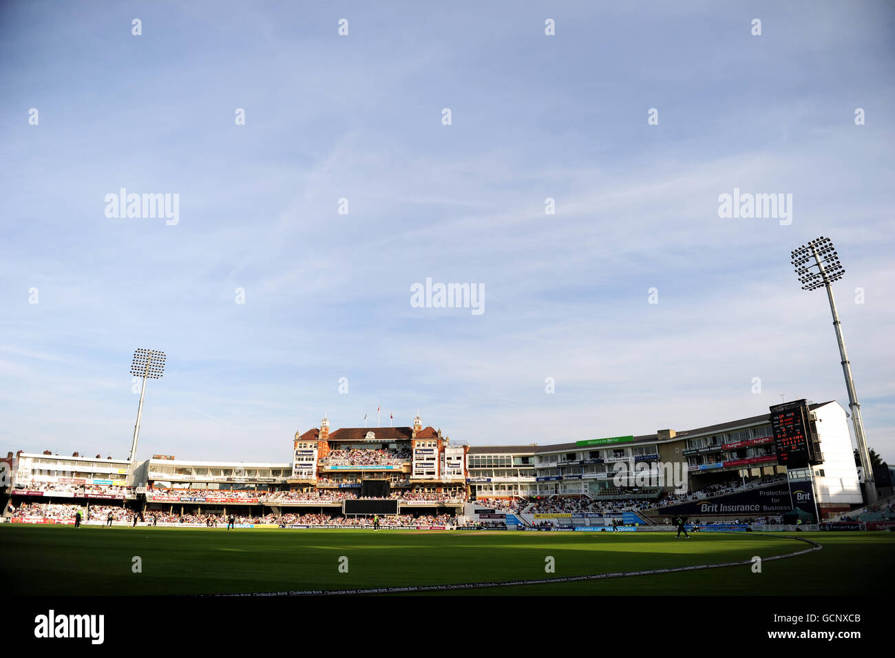 Cricket - Clydesdale Bank 40 - Groupe A - Surrey / Worcestershire - The Brit Insurance Oval. Vue générale sur l'ovale Brit Insurance Banque D'Images