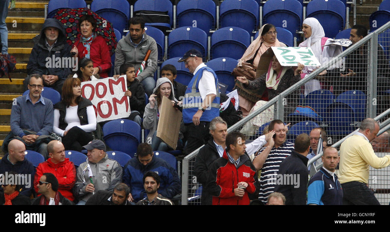 Cricket - Second International vingt20 - Angleterre v Pakistan SWALEC Stadium - Banque D'Images