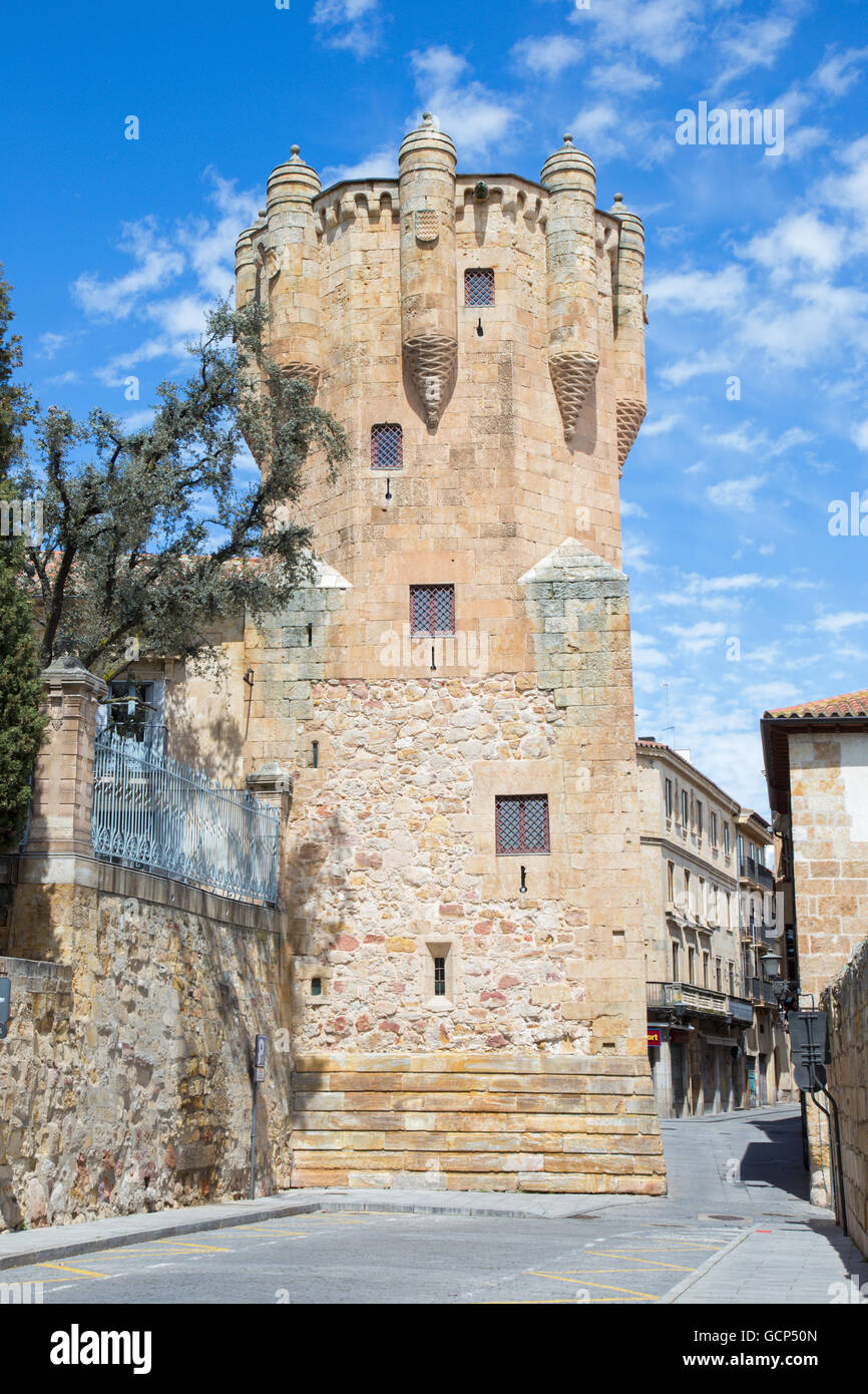 Salamanca - La Clavero Tower Banque D'Images