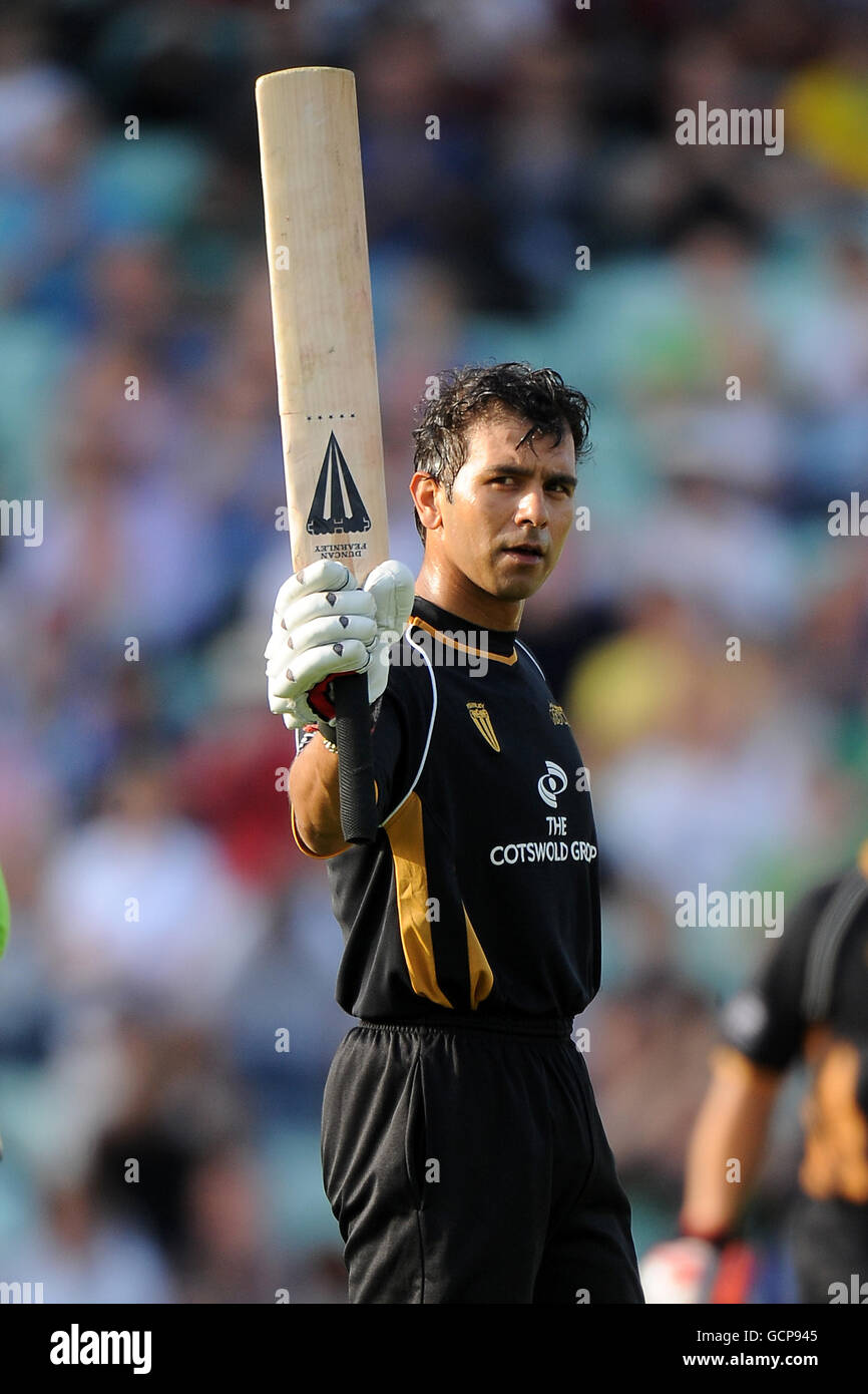 Football - Clydesdale Bank 40 - Groupe A - Surrey v - Worcestershire la Brit Oval Assurance Banque D'Images