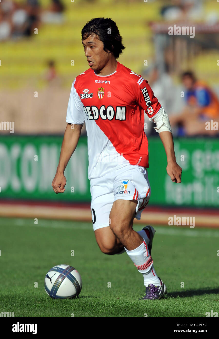 Soccer - Division de première française - AS Monaco v AJ Auxerre - Stade Louis II Banque D'Images