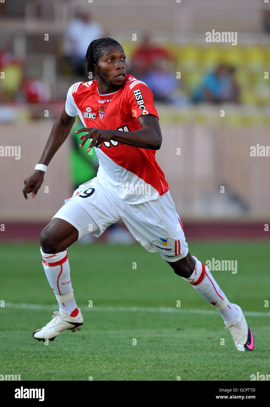 Soccer - Division de première française - AS Monaco v AJ Auxerre - Stade Louis II Banque D'Images