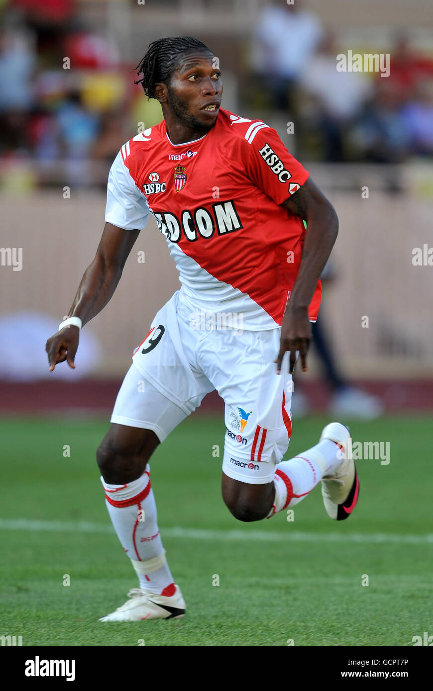 Soccer - Division de première française - AS Monaco v AJ Auxerre - Stade Louis II Banque D'Images