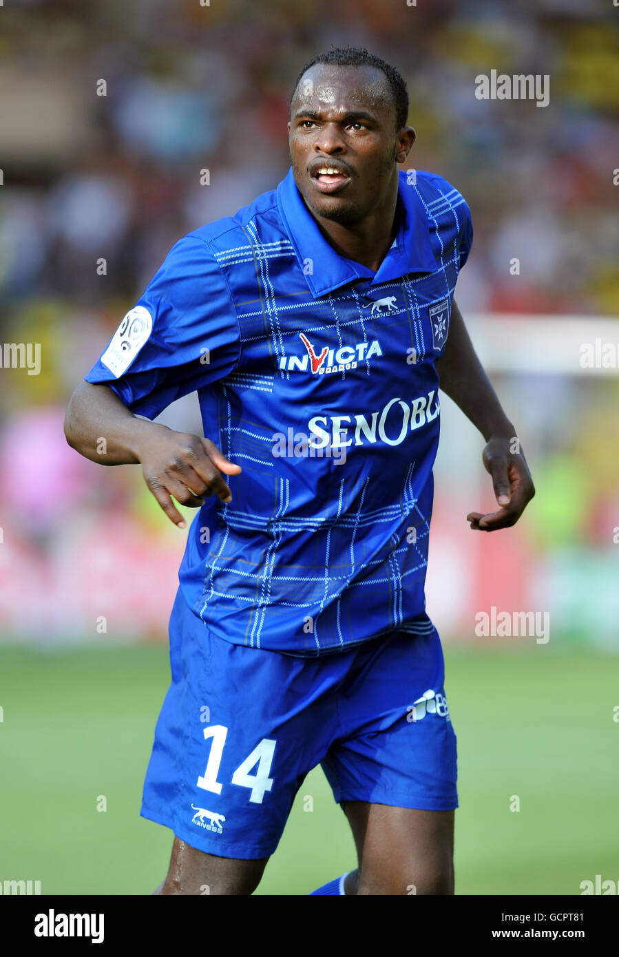 Soccer - Division de première française - AS Monaco v AJ Auxerre - Stade Louis II Banque D'Images