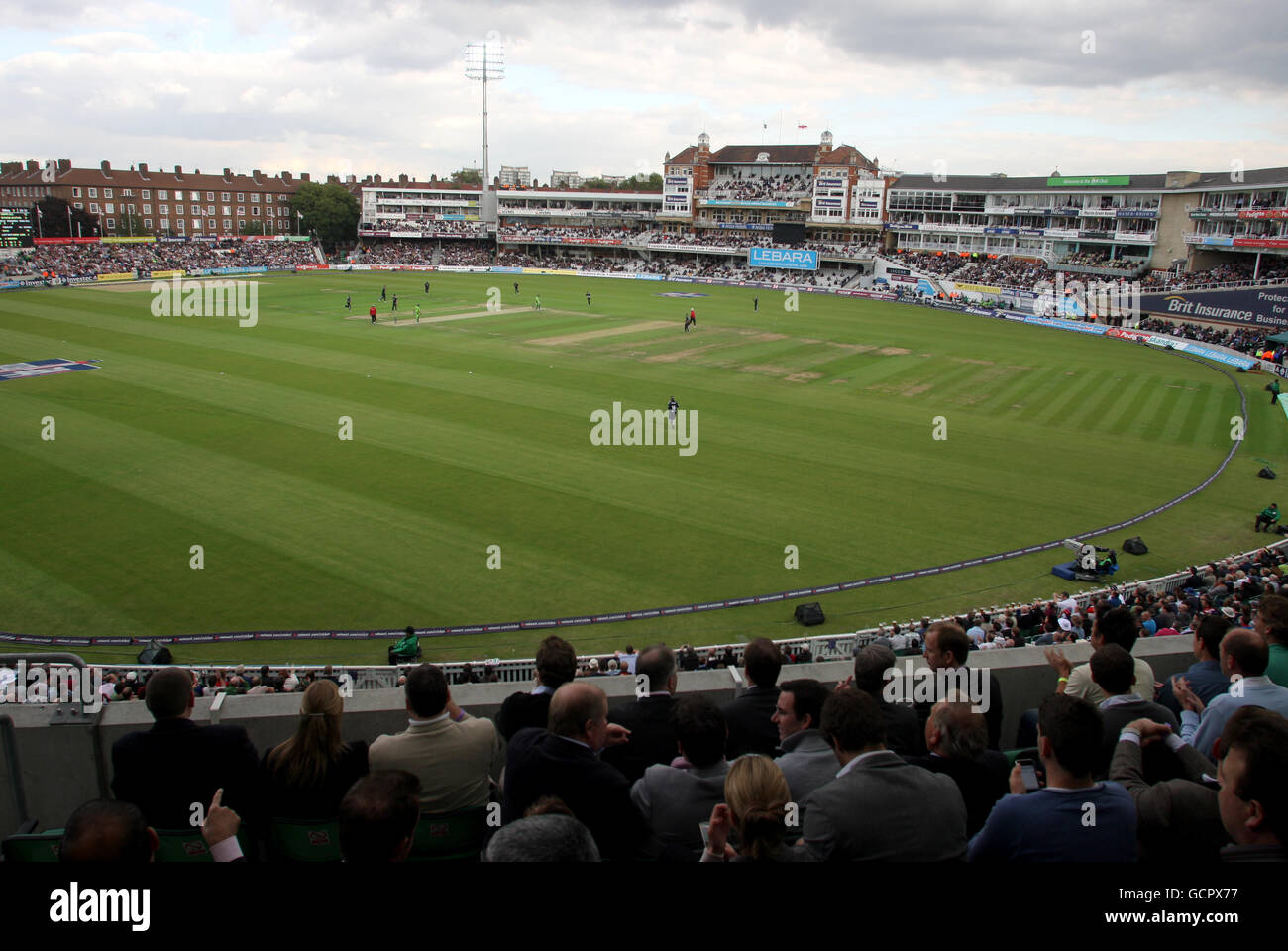 Cricket - série NatWest - troisième Journée internationale - Angleterre / Pakistan - le Brit Insurance Oval. Vue générale sur l'ovale Brit Insurance Banque D'Images