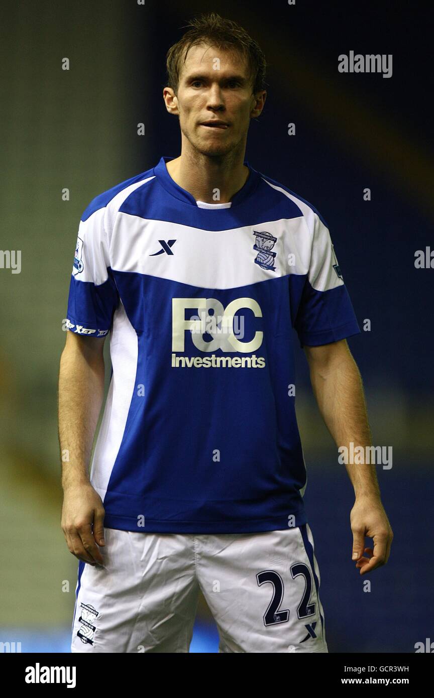 Football - Carling Cup - troisième tour - Birmingham City / Milton Keynes dons - St Andrew's. Alexander Hleb, Birmingham Banque D'Images