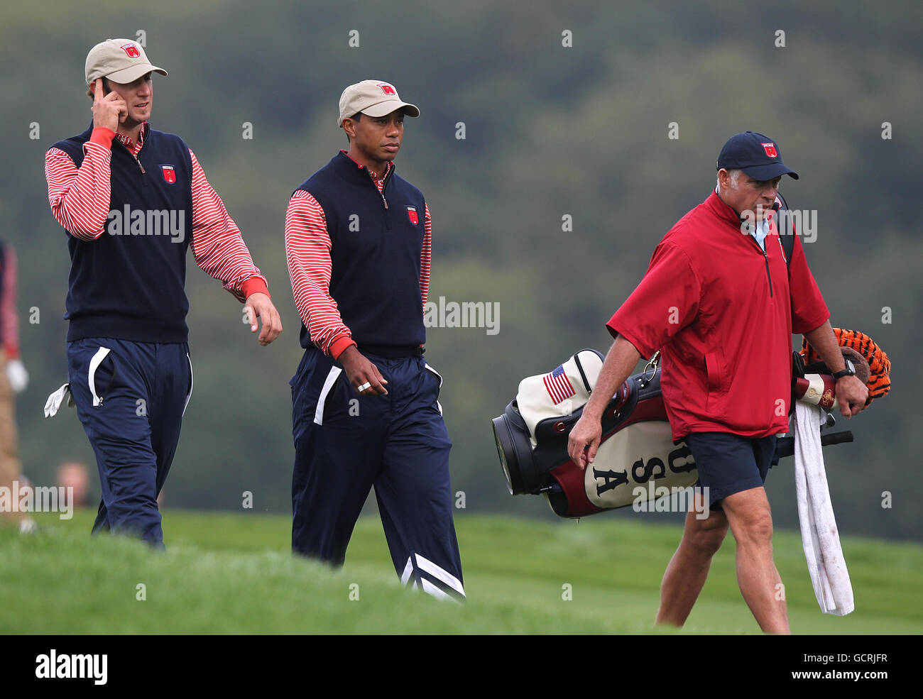 Golf - 38e Ryder Cup - Europe v USA - Jour de pratique trois - Celtic Manor Resort Banque D'Images