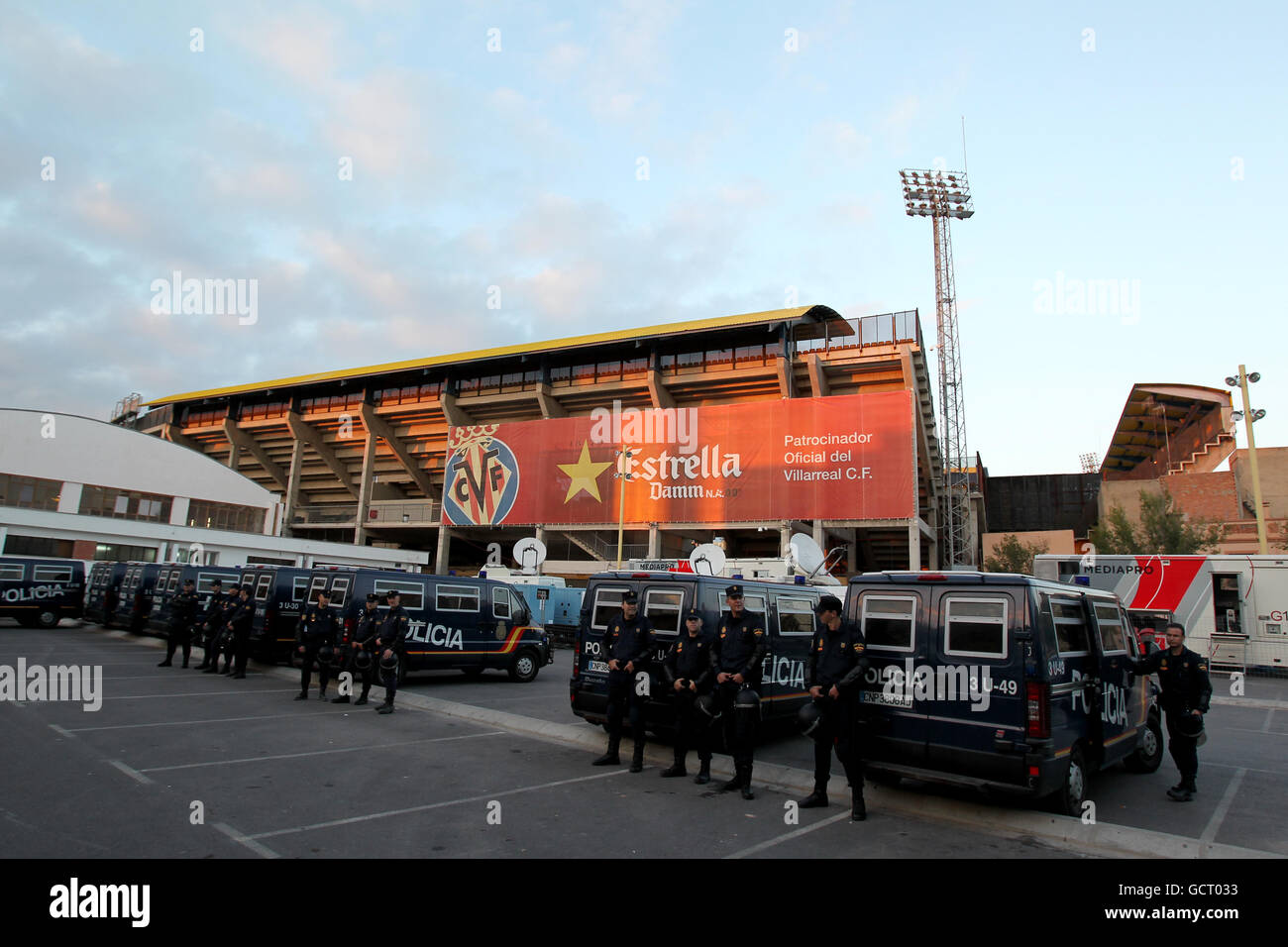 Football - UEFA Europa League - Groupe D - Villarreal v PAOK Salonique - El Madrigal Banque D'Images