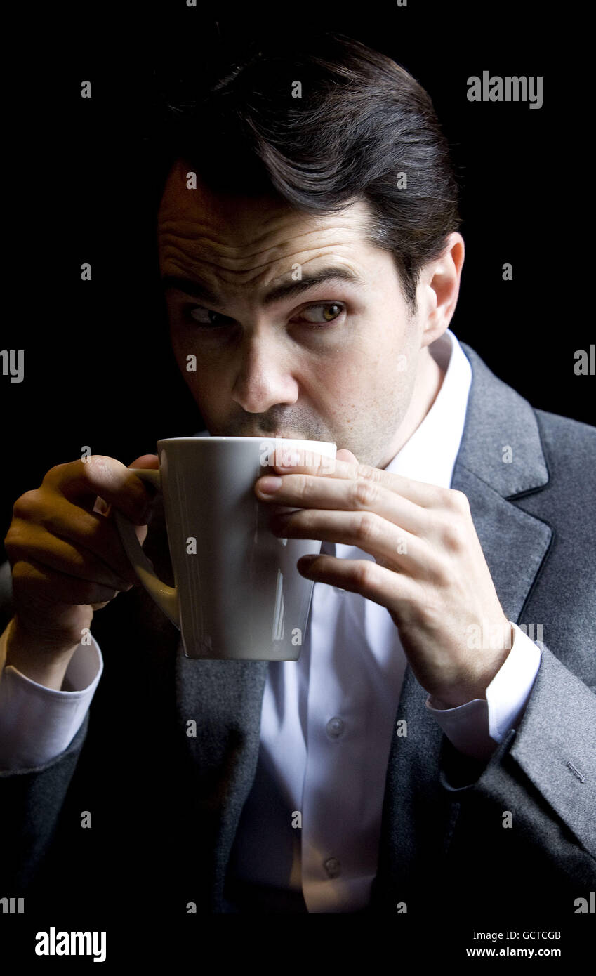 Jimmy Carr pendant un photocall pour promouvoir son nouveau DVD, faire rire les gens, à Soho House à Londres, qui est en vente le 9 novembre. Banque D'Images