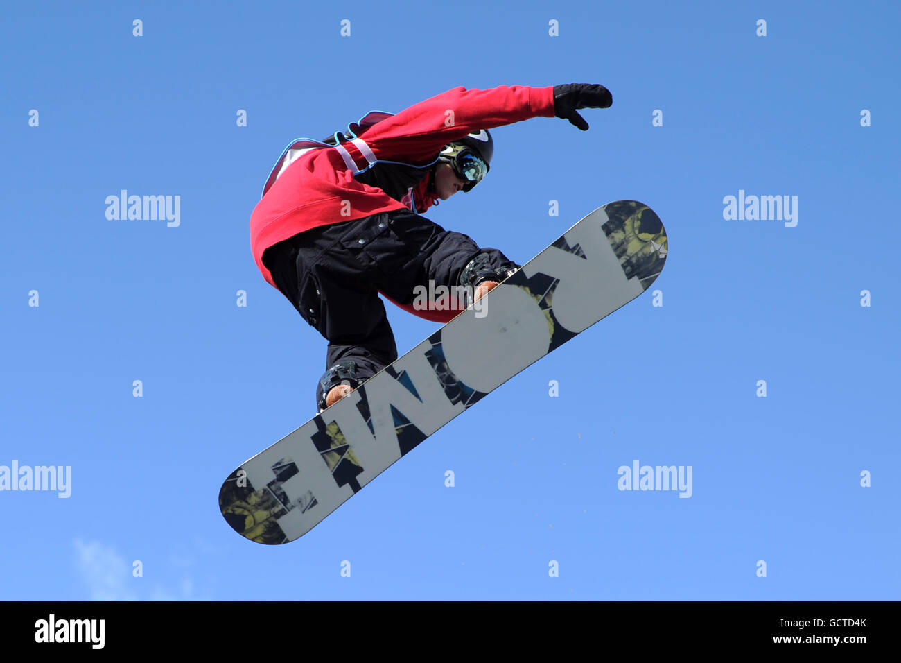 Sport d'hiver - Festival antigel 2010 - Battersea Power Station Banque D'Images