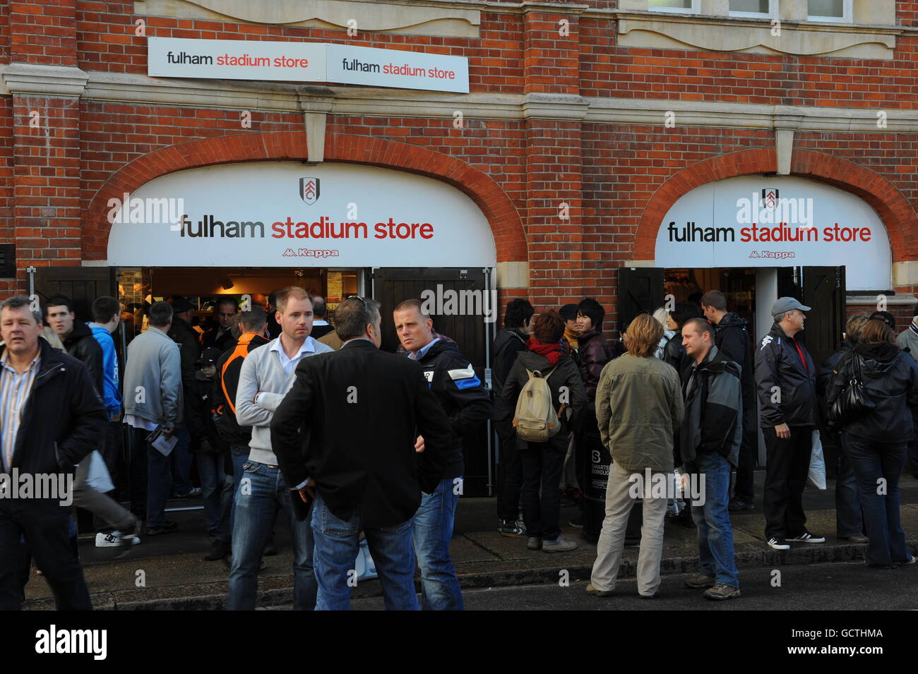 Soccer - Barclays Premier League - Fulham v Tottenham Hotspur - Craven Cottage Banque D'Images