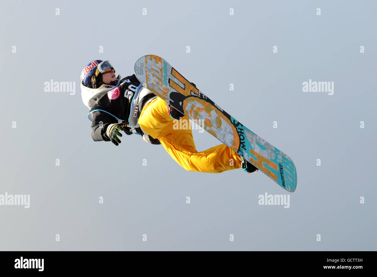 Sport d'hiver - Festival antigel 2010 - Battersea Power Station Banque D'Images