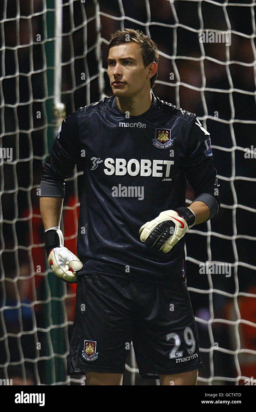 Football - Carling Cup - Quatrième ronde - West Ham United v Stoke City - Upton Park Banque D'Images