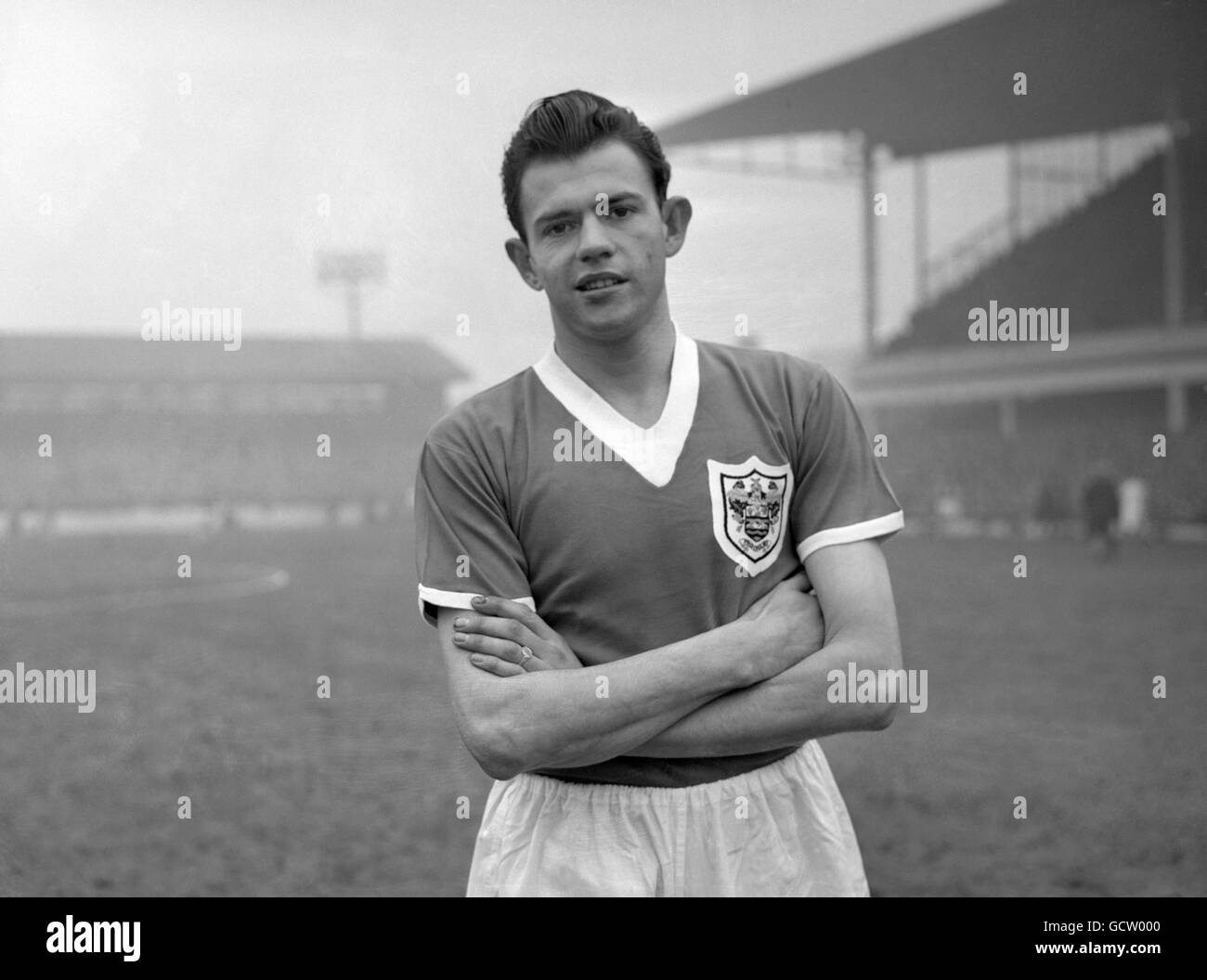 Football - League Division One - Blackpool football Club Photocall - Bloomfield Road. Ray Charnley, Blackpool FC Banque D'Images