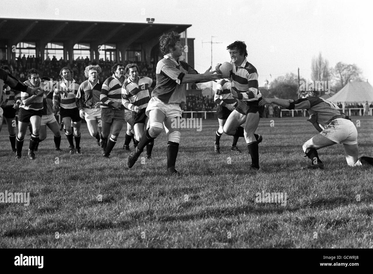 Rugby Union - Coupe d'expulsion John Player v Harlequins - Twickenham Stoop - Gloucester Banque D'Images
