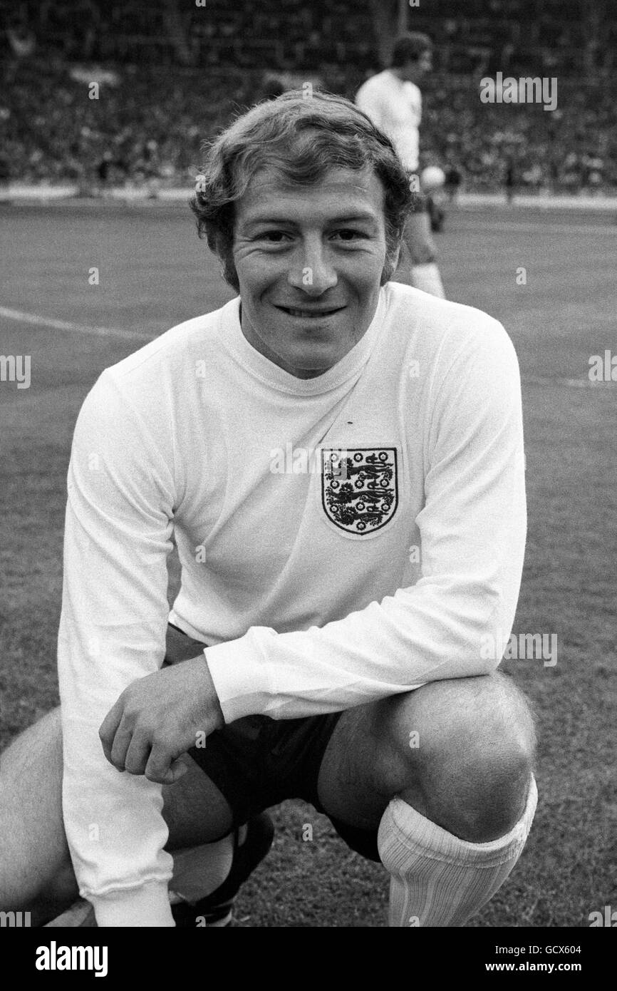 Football - qualifications de championnat d'Europe - Groupe 3 - Angleterre / Grèce - Stade Wembley.Ralph Coates, Angleterre Banque D'Images