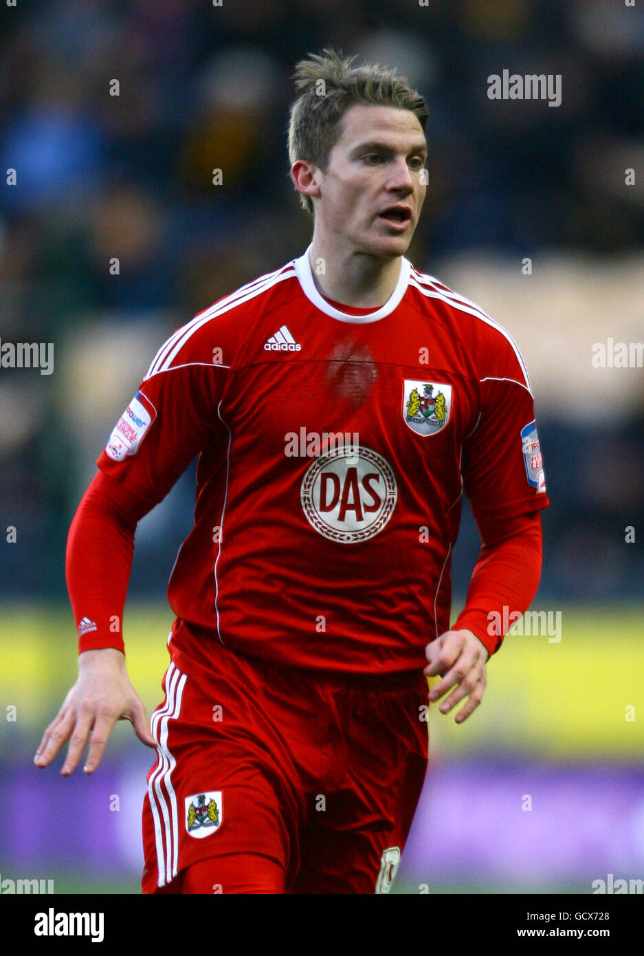 Football - championnat de la npower football League - Hull City / Bristol City - KC Stadium. Christian Ribeiro, Bristol City Banque D'Images