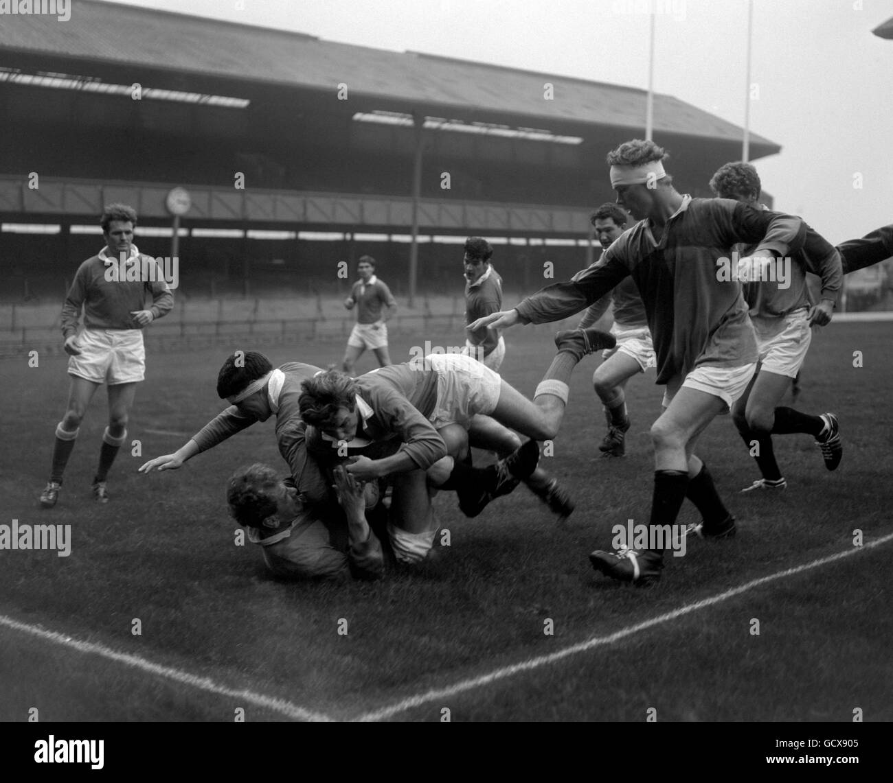 Rugby Union - Harlequins v Llanelli - Twickenham Banque D'Images