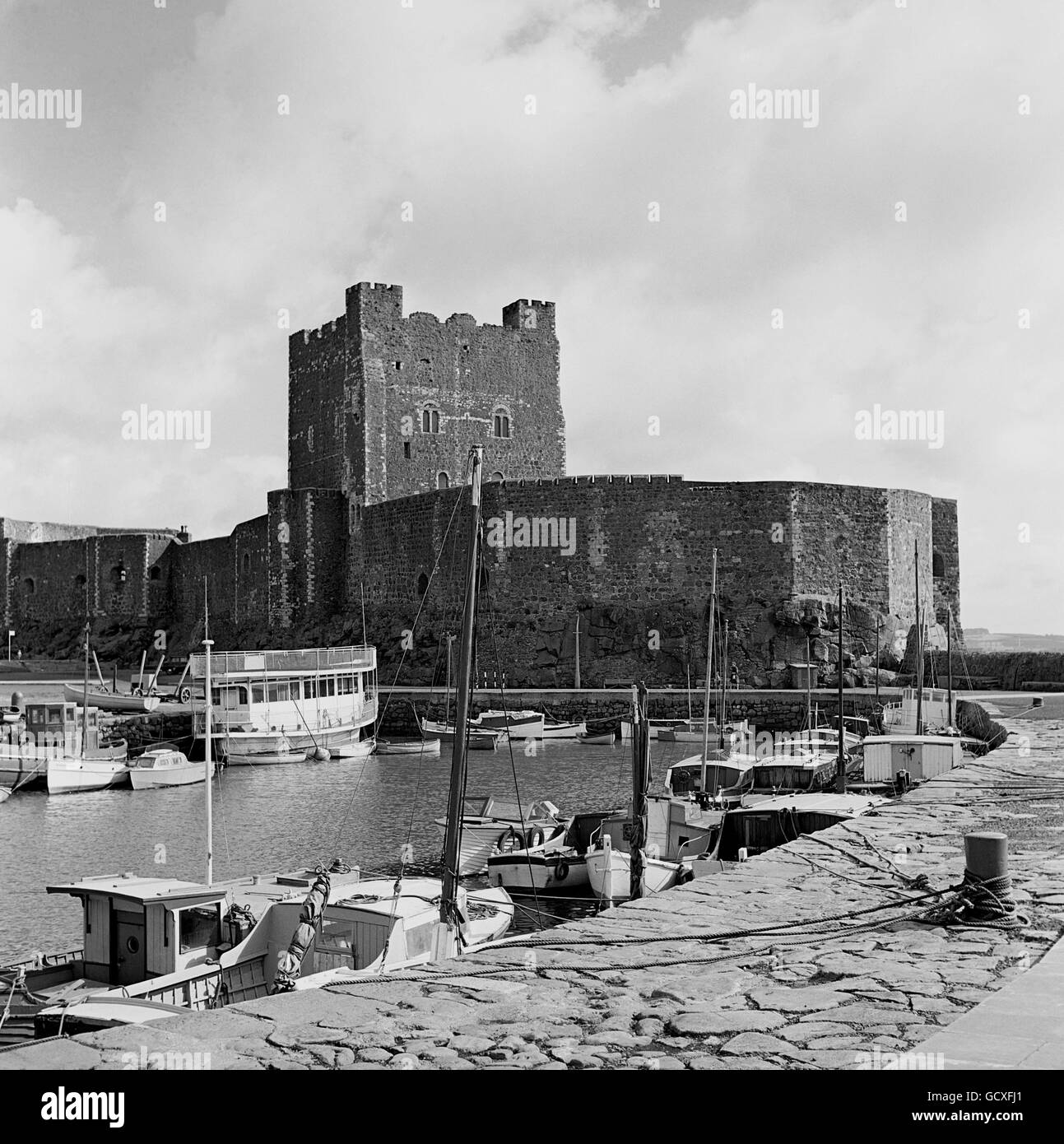 Carrickfergus Castle - Irlande du Nord Banque D'Images