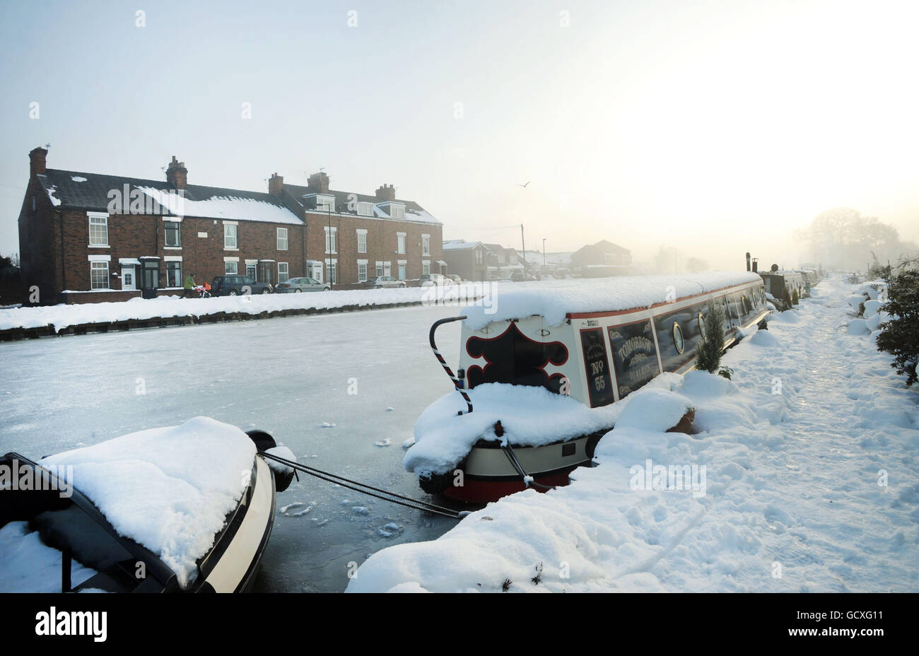 Météo d'hiver - 7 déc. Banque D'Images