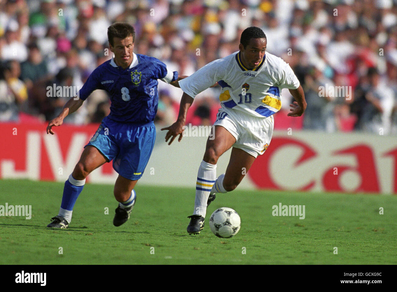 Billet Souche Original - Coupe Du Monde USA 94 - Brésil Vs Cameroun - Excellent état