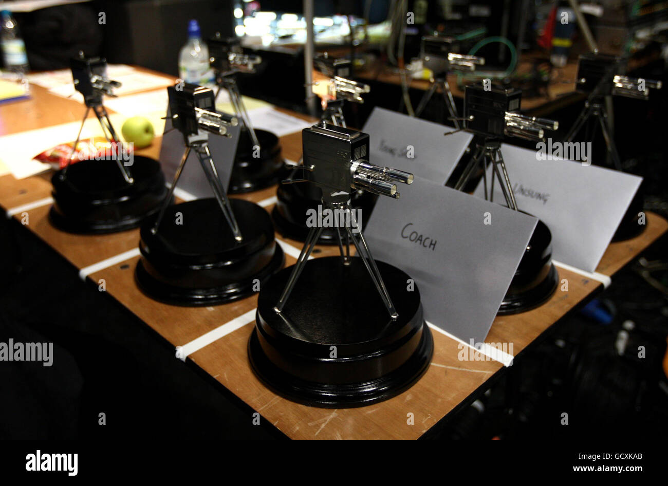 Vue d'ensemble des prix décernés lors des prix BBC Sport Personality of the Year Awards à la LG Arena, Birmingham. Banque D'Images