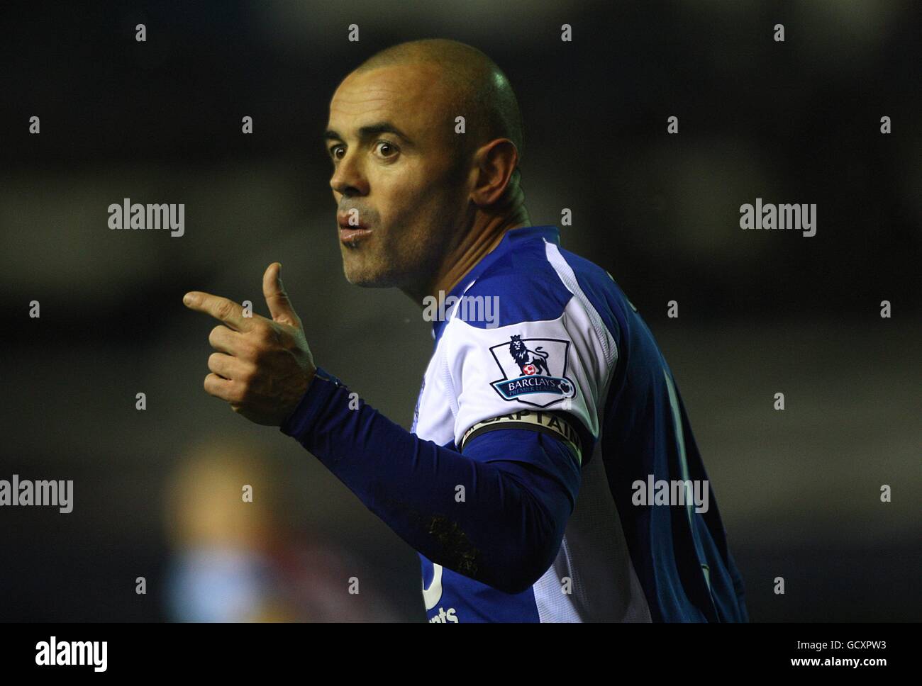 Football - Carling Cup - quart de finale - Birmingham City / Aston Villa - St Andrews' Stadium. Stephen Carr, Birmingham City Banque D'Images