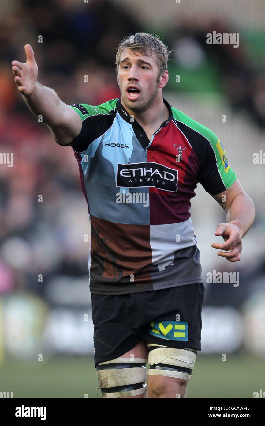 Rugby Union - Aviva Premiership - Harlequins / Leeds Carnegie - Twickenham Stoop. Chris Robshaw, Harlequins Banque D'Images