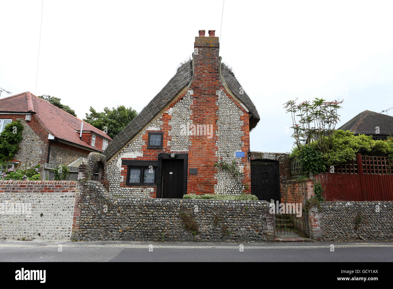 William Blake's house in Felpham, où il a vécu entre 1800 et 1803 et a écrit les paroles de l'hymne Jérusalem, West Sussex. Banque D'Images