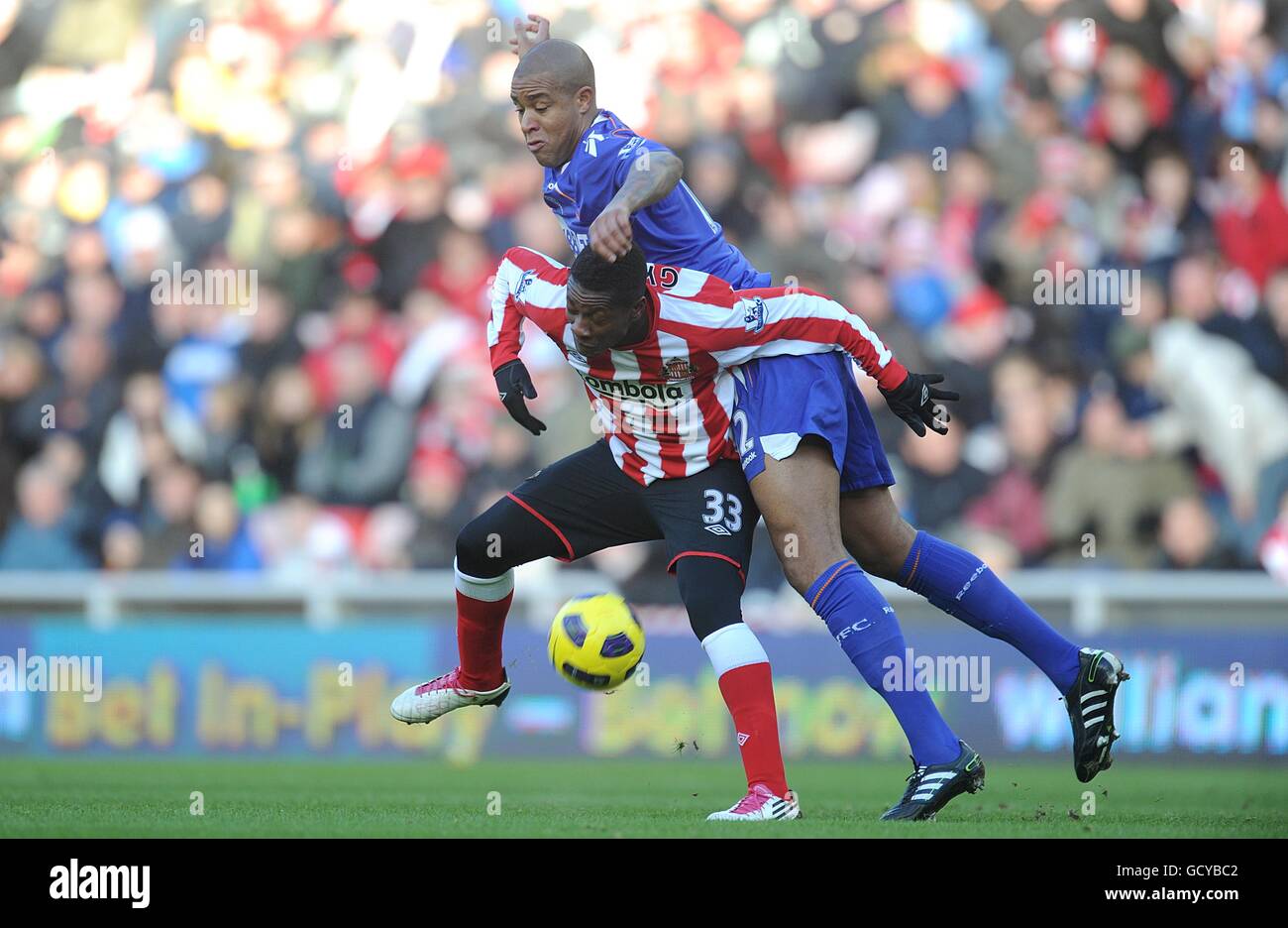 Soccer - Barclays Premier League - Sunderland v Bolton Wanderers - Stade de la lumière Banque D'Images