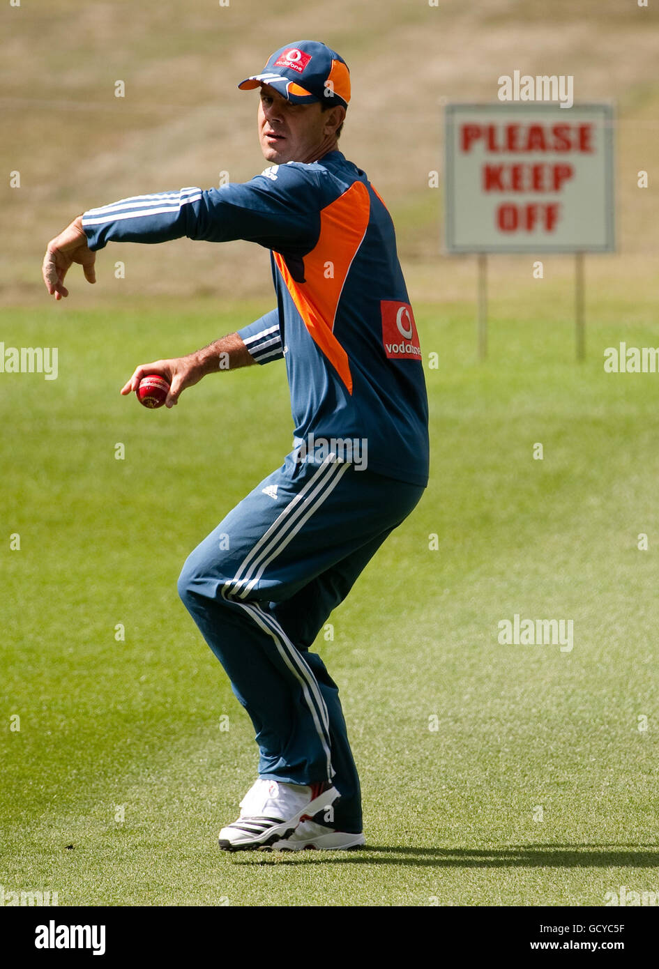 Cricket - 2010 - Quatrième Test Match - l'Australie - Le MCG Session Filets Banque D'Images