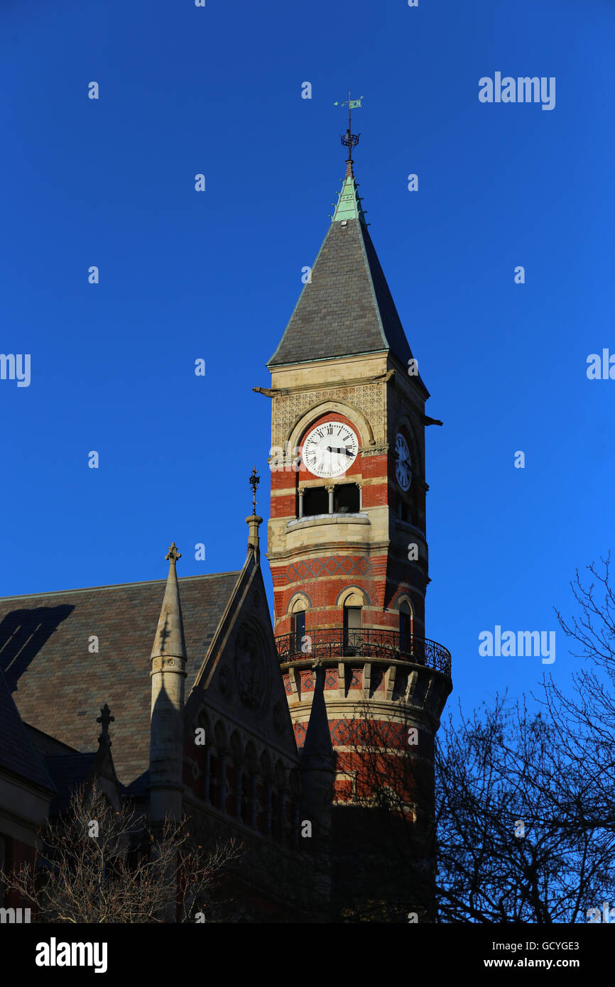 La bibliothèque de Jefferson Market la New York Public Library System Banque D'Images