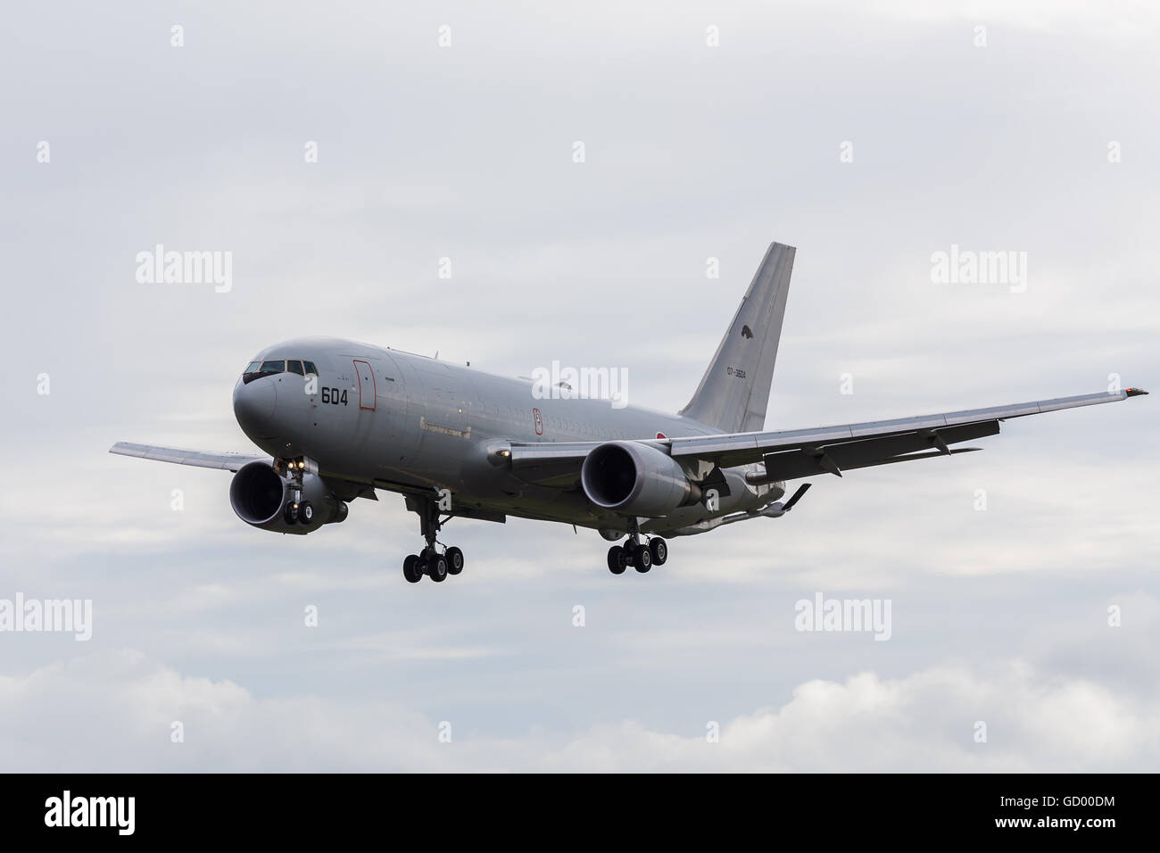 Japan Air Self Defense Force KC-767 à l'atterrissage à l'Royal International Air Tattoo 2016. Banque D'Images