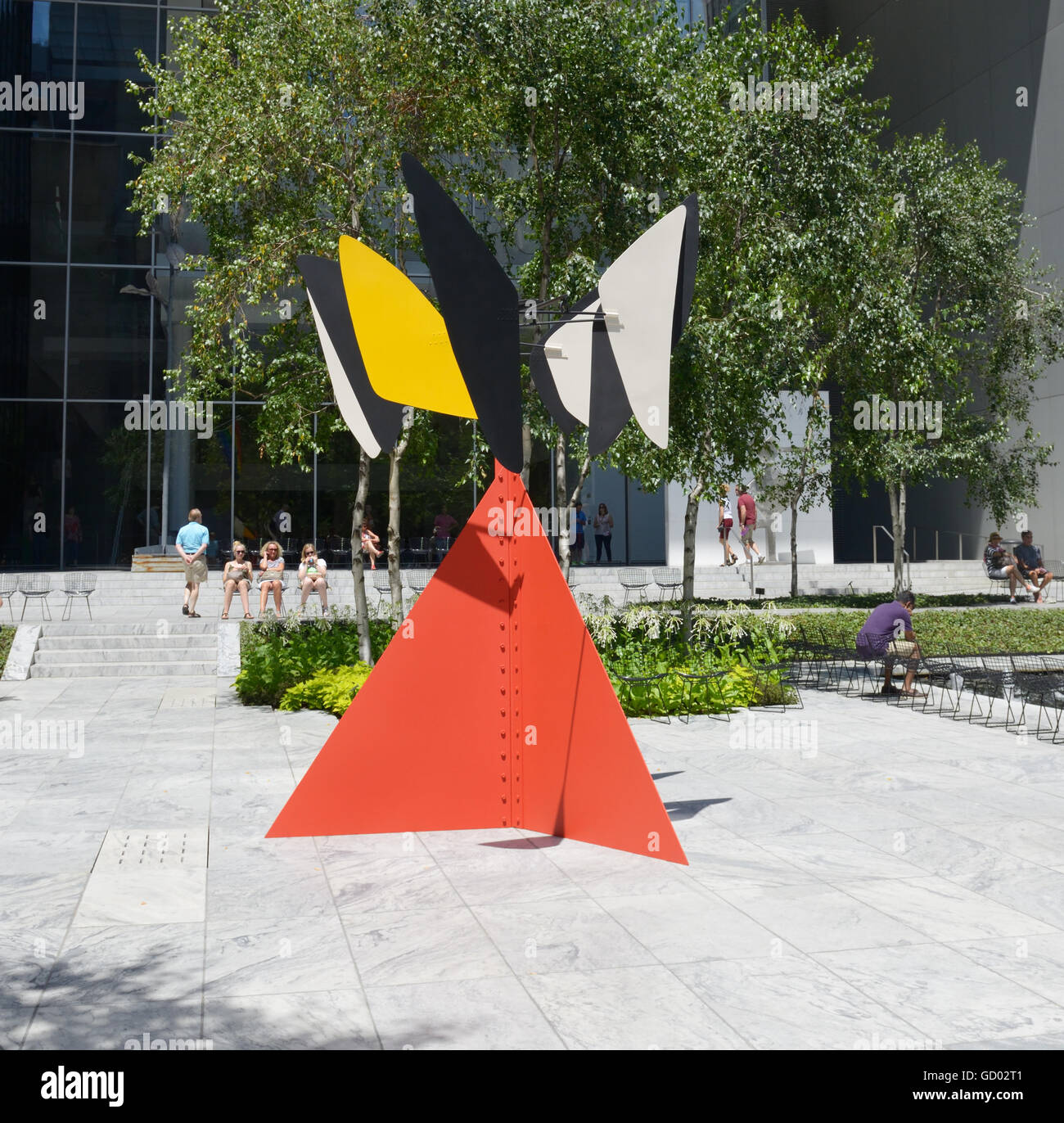 Sandy's Butterfly, 1964, par Alexander Calder, jardin de sculptures au MOMA, NYC Banque D'Images
