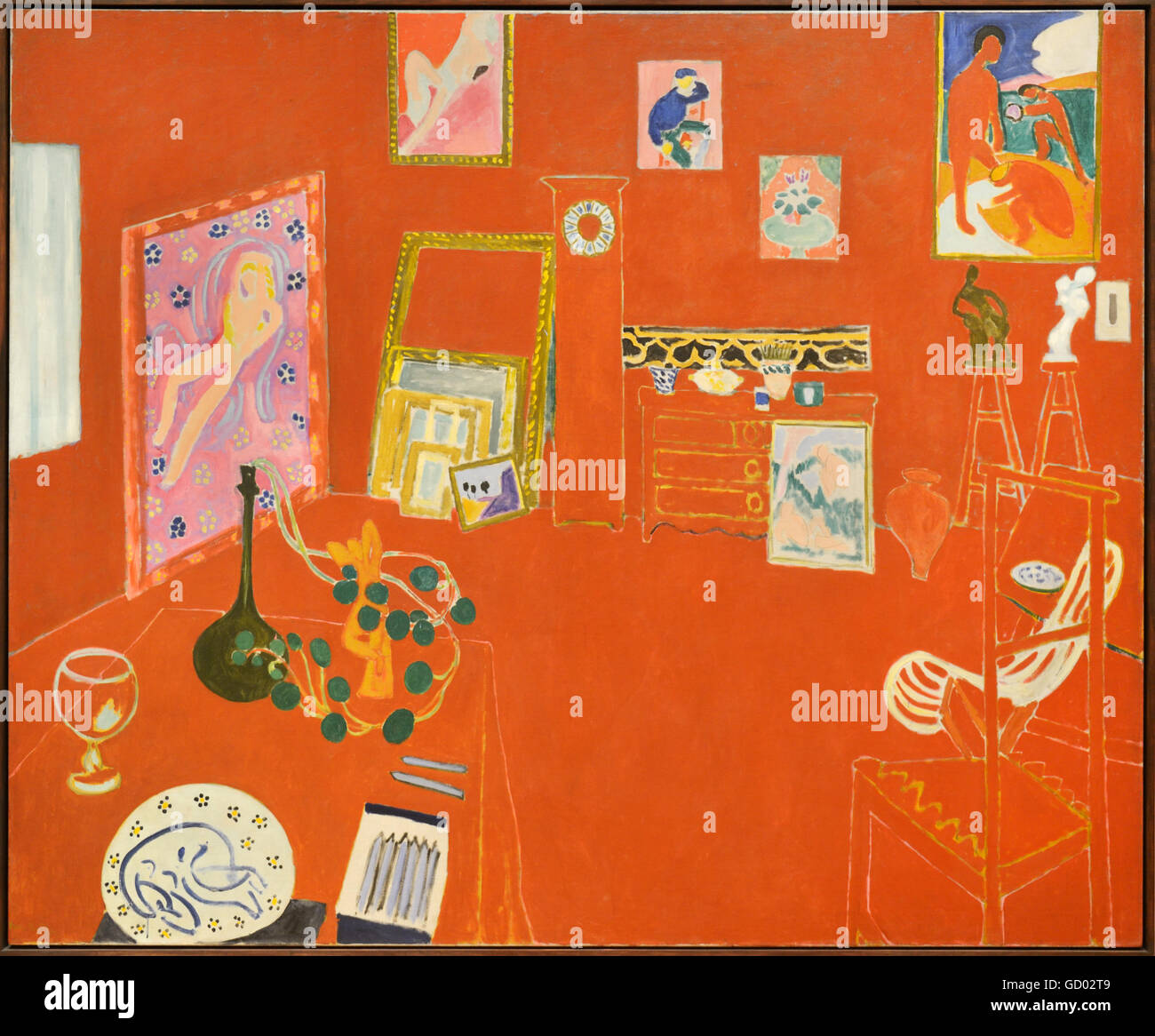 Le Red Studio, 1911, Henri Matisse Banque D'Images