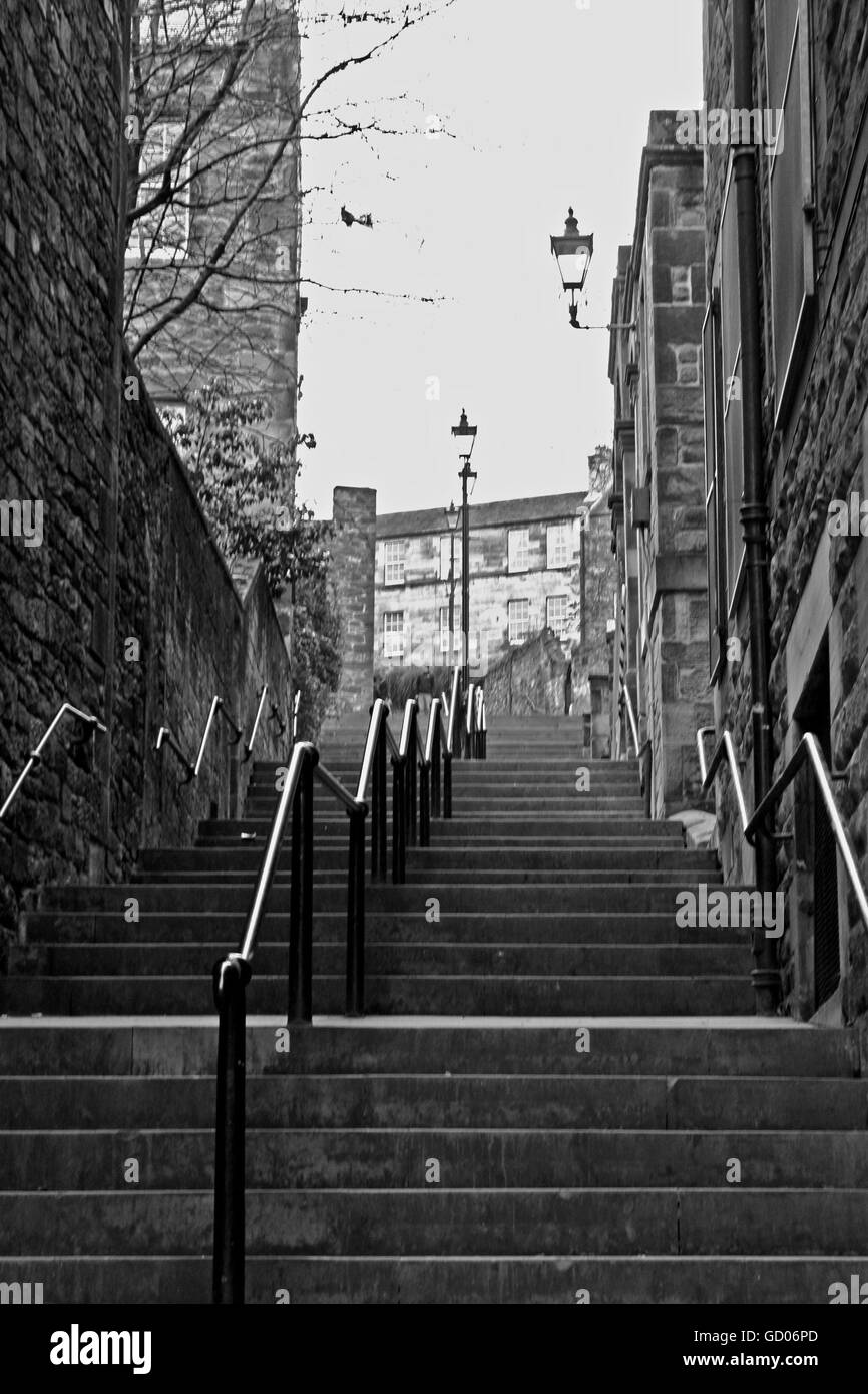 Southside en noir et blanc Banque D'Images