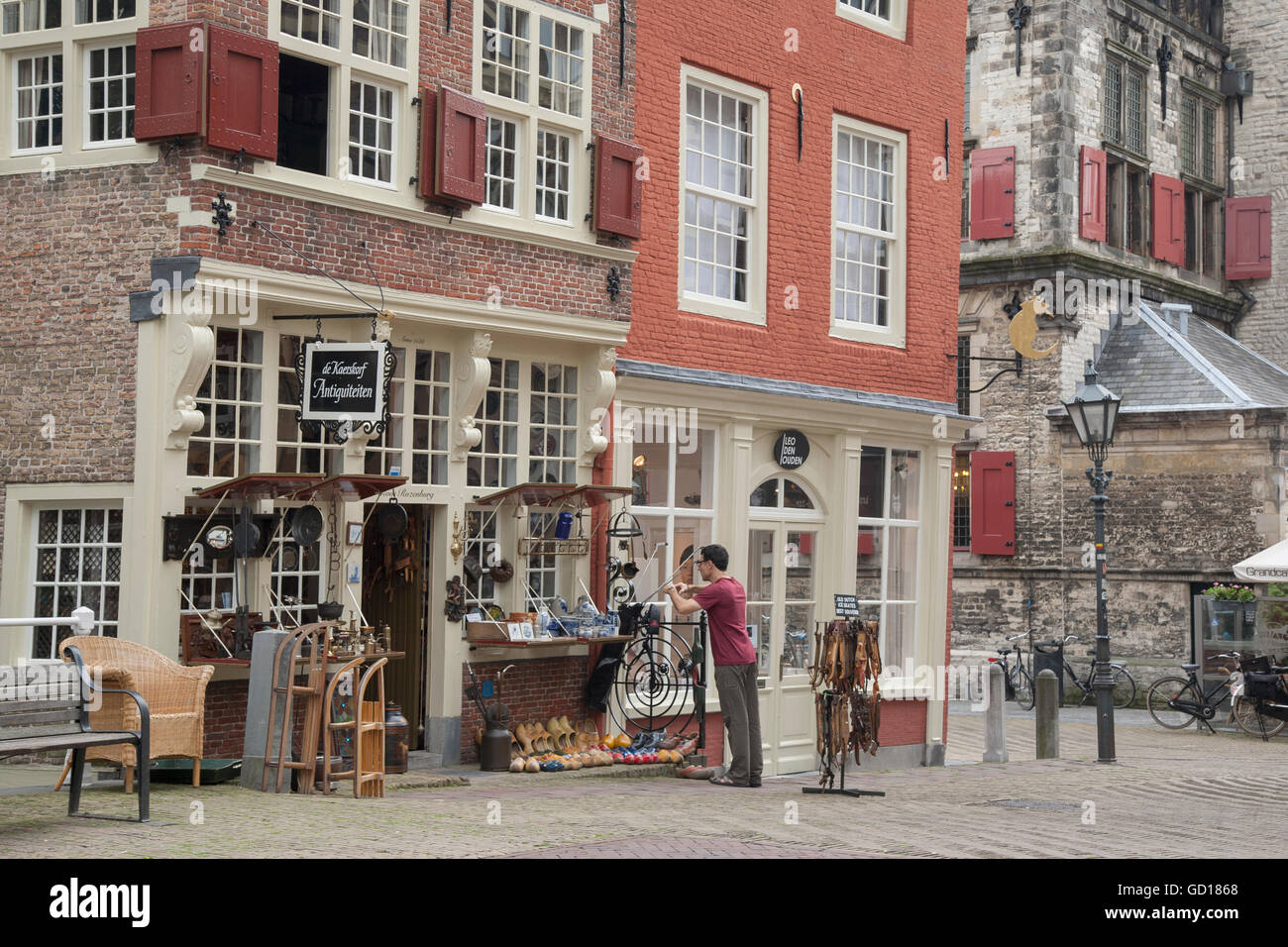 Koos Rozenburg Shop, Delft, Hollande, Pays-Bas, Europe Photo Stock - Alamy