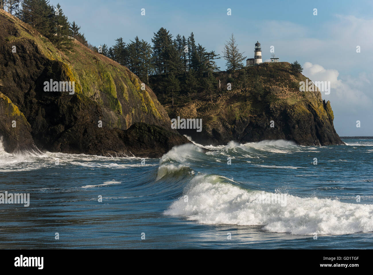 Surf au Cap déception sur la côte de Washington ; Arnavutkoy, Washington, États-Unis d'Amérique Banque D'Images