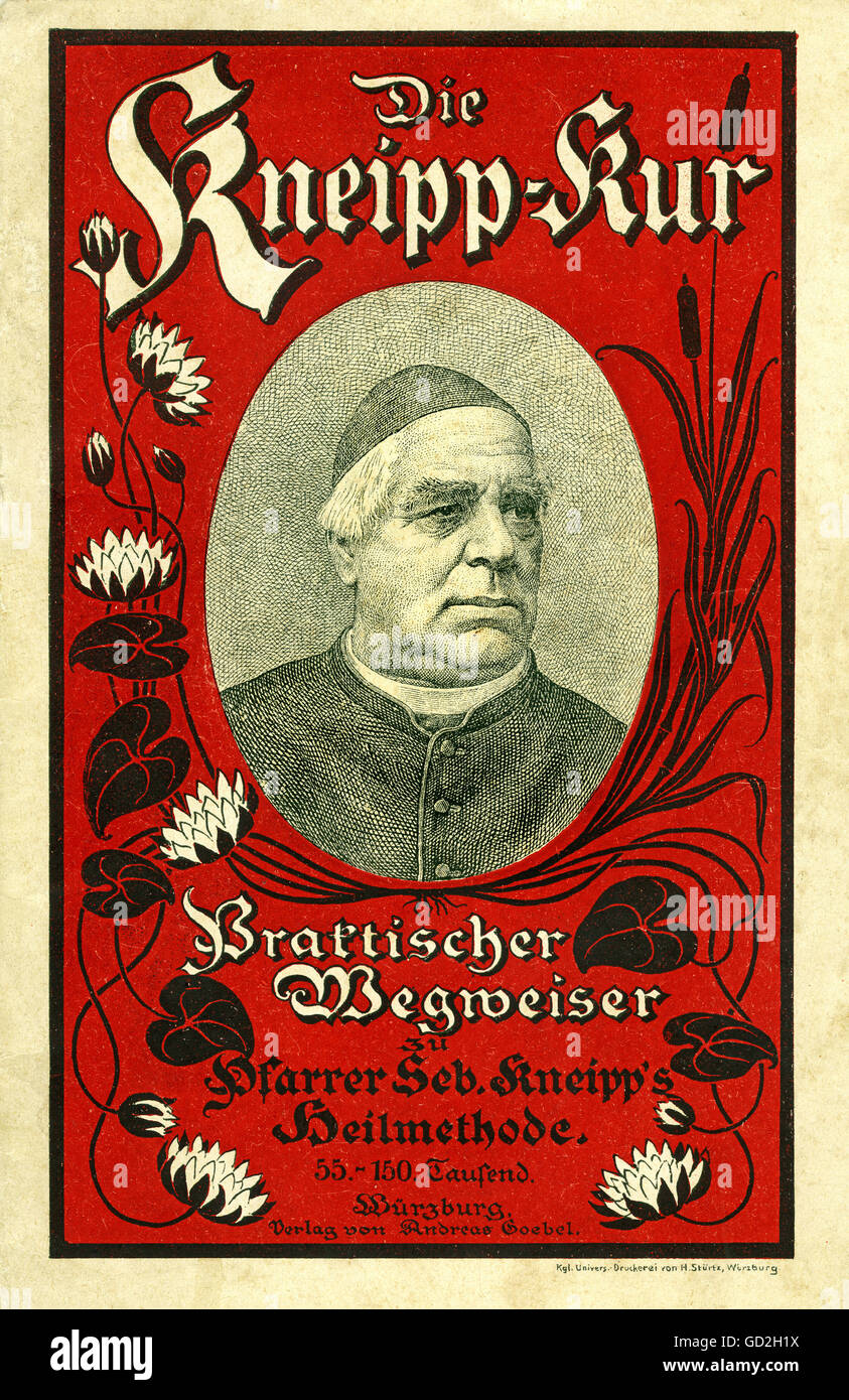 Publicité,la cure Kneipp,guide pratique avec le pasteur Sebastian Kneipp's curatif Treatment,Wuerzburg,maison d'édition d'Andreas Goebel,livre,brochure,impression,Kempten,pasteur Sebastian Kneipp,1821- 1897,pasteur de Woerishofen,inventeur de la cure Kneipp,Bavière,Allemagne,1899,cucuré,livre de beauté,livre,livre,livre,livre,livre,livre,livre,de voyage,de la santé,livre,de la meilleure,livre,livre,livre,de la santé,livre,livre,de la santé,livre,livre,de la santé,de la santé,livre,de la ville,de 19th,livre,livre,livre,de,livre,de,de,de,livre,de,de,de,de,de,de,de,de,de,de,de,de, Banque D'Images